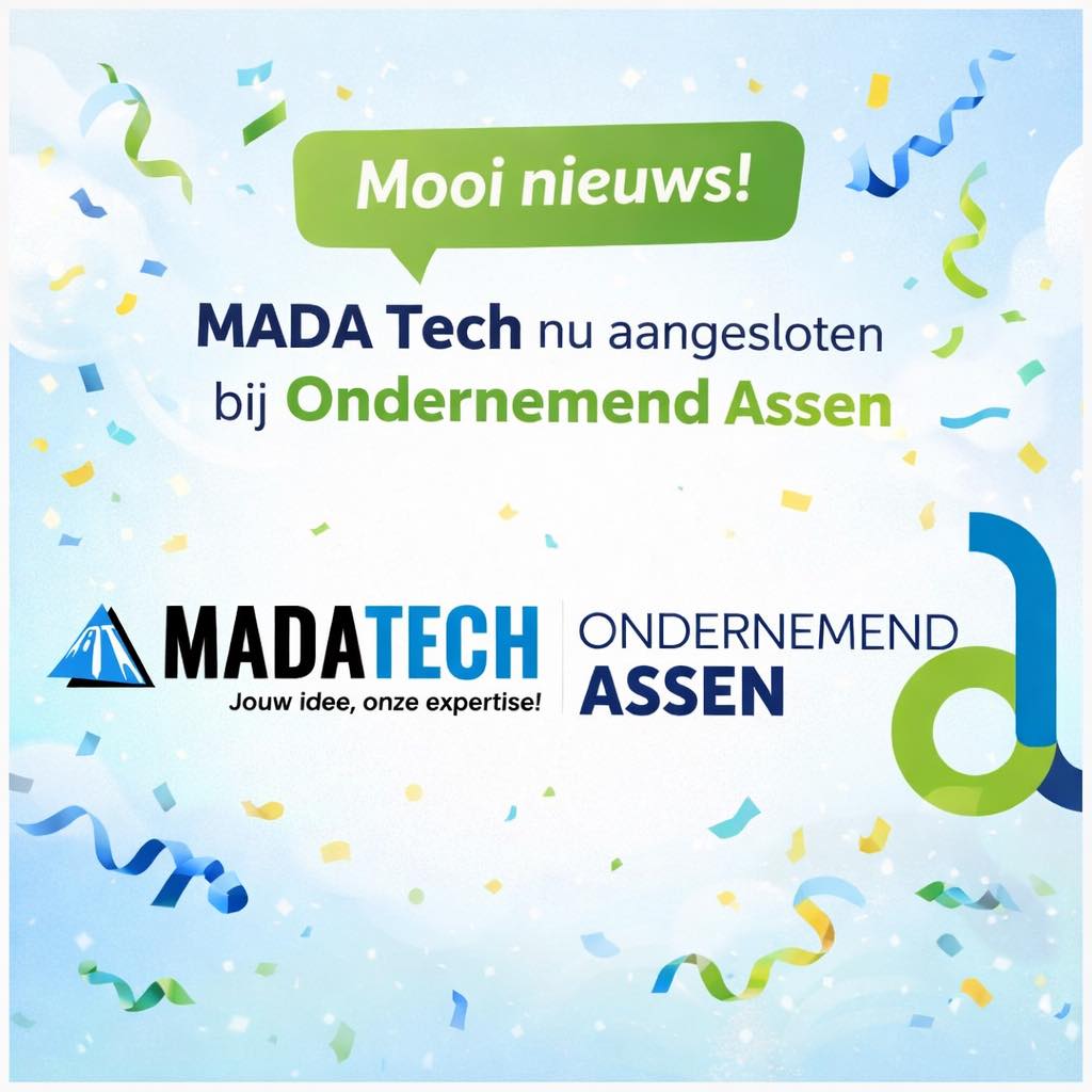 MADA Tech aangesloten bij Ondernemend Assen